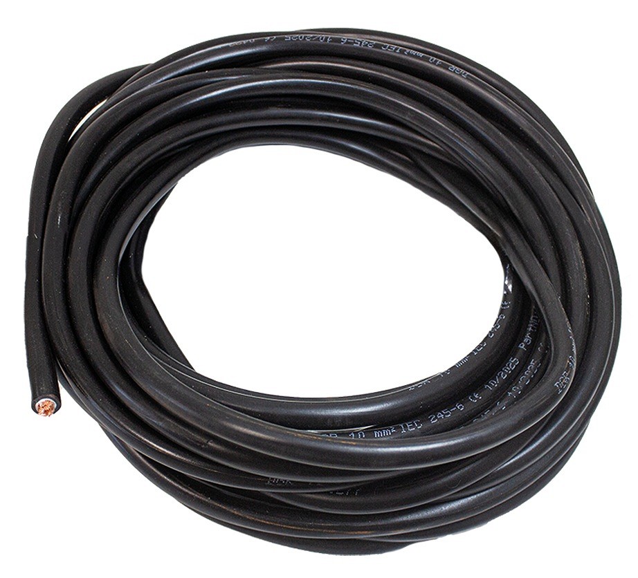 Elektrikaabel must 1×10 mm² 10M