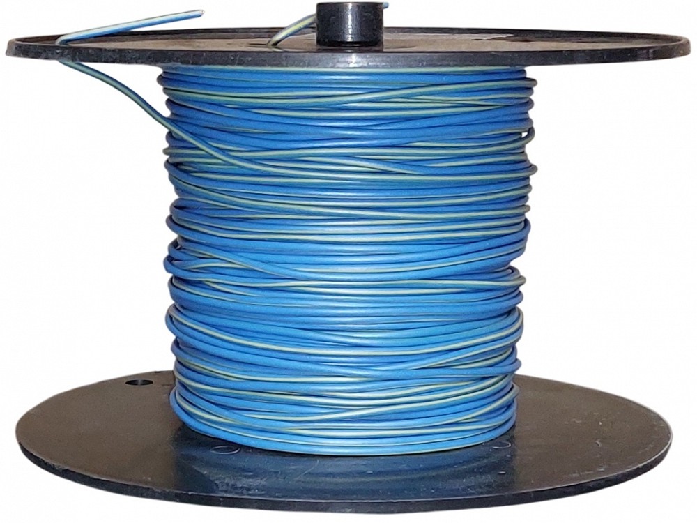 Elektrijuhe SININE/KOLLANE 1×0.75 mm² 100M