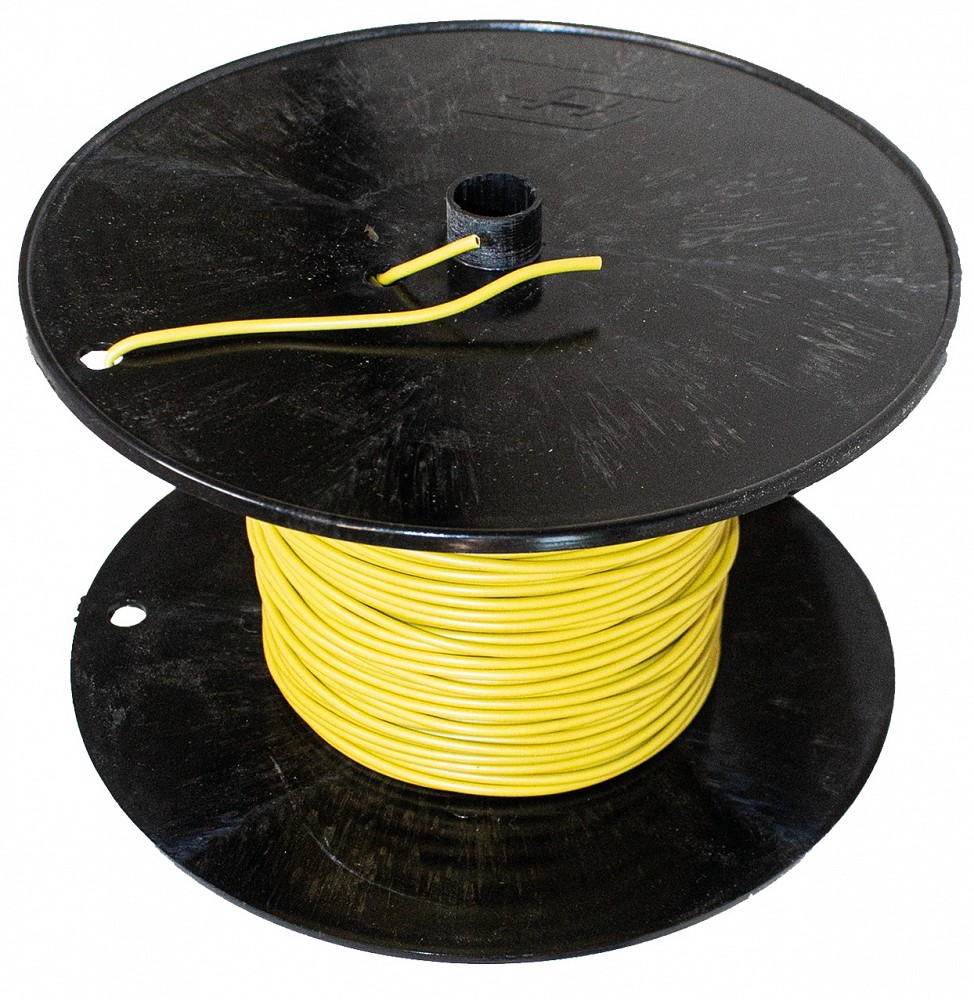 Elektrijuhe kollane 1×0.75 mm² 100M