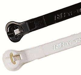 Juhtmevits TY-RAP 7.0×340 mm must 50 tk M+ thomas & betts