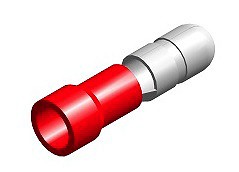 Juhmeotsik ümar "ISA" punane Ø4.0 mm blister 10 tk