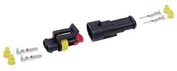 PISTIKUPESA+PISTIK superseal 2-PIN blister 1 tk