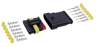 PISTIKUPESA+PISTIK superseal 6-PIN blister 1 tk