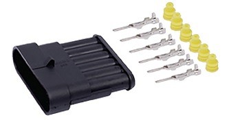 Pistik superseal 6-PIN blister 1 tk