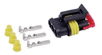 Pistikupesa superseal 3-PIN blister 1 tk