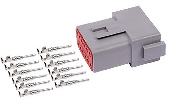 Pistik deutsch DT 12-PIN blister 1 tk