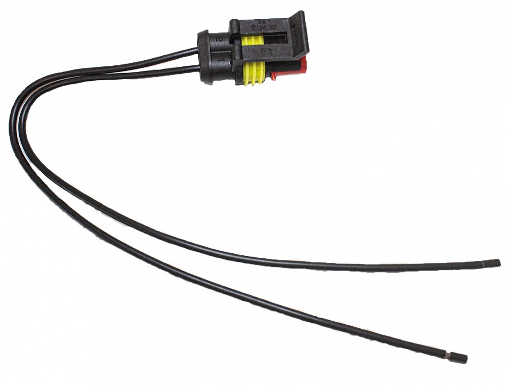 Pistikupesa juhtmega 0.75 mm² superseal 2-PIN 1 tk