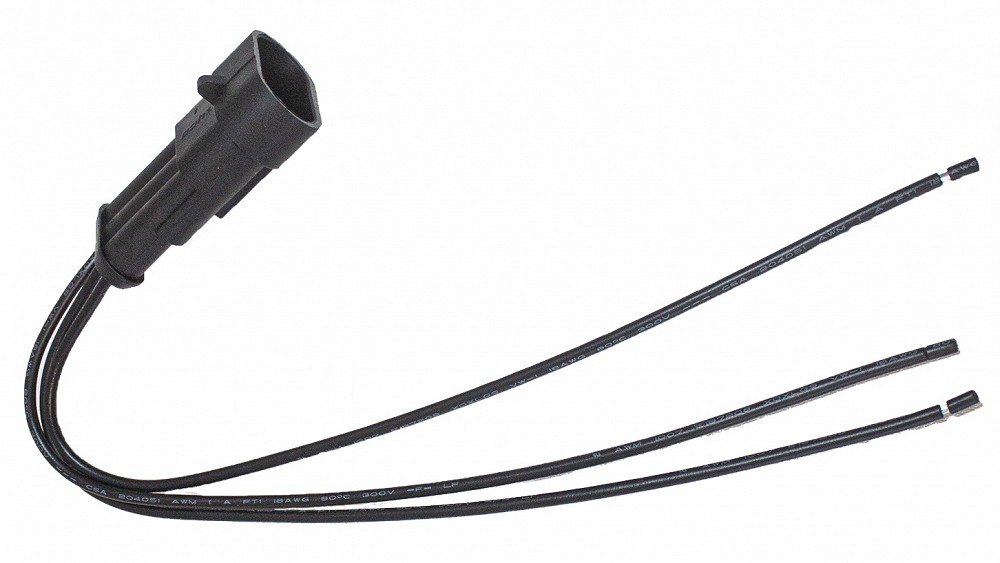 Pistik juhtmega 0.75 mm² superseal 3-PIN 1 tk