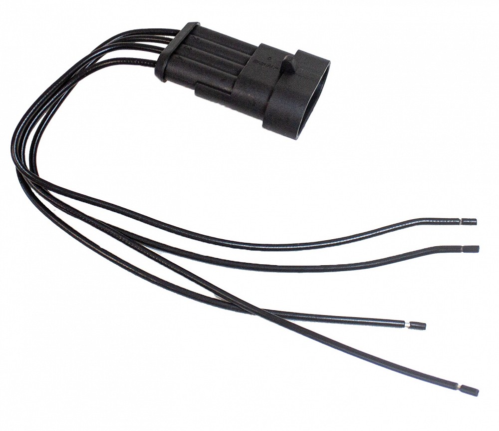 Pistik juhtmega 0.75 mm² superseal 4-PIN 1 tk