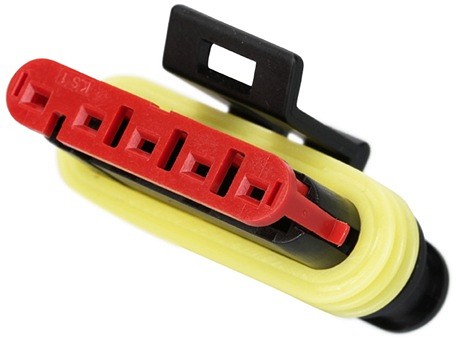 Pistikupesa korpus superseal 5-PIN 10 tk