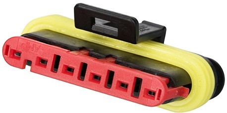 Pistikupesa korpus superseal 6-PIN 10 tk