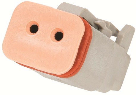 Pistikupesa korpus deutsch DT 2-PIN 10 tk