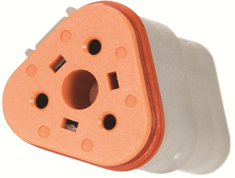 Pistikupesa korpus deutsch DT 3-PIN 10 tk