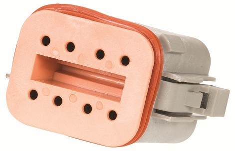 Pistikupesa korpus deutsch DT 8-PIN 10 tk