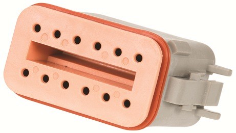 Pistikupesa korpus deutsch DT 12-PIN 10 tk
