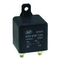 Starteri relee 12 V 120 A 4 jalaga 1 tk