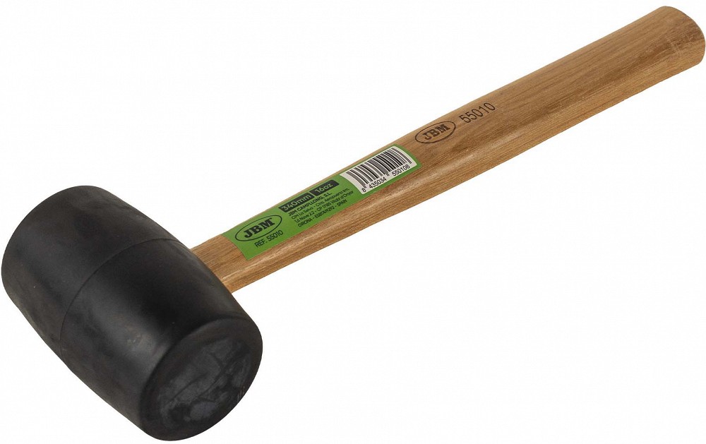 Kummihaamer 450G/340 mm puitvarrega JBM*