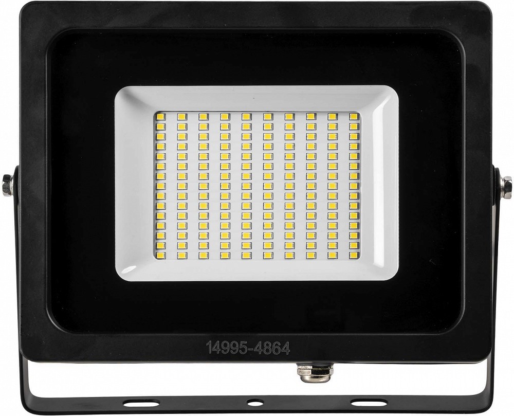 230 V LED prozektor 50 W 4500LM 4000K IP65 30000H 2M kaabel (235×40×195 mm)