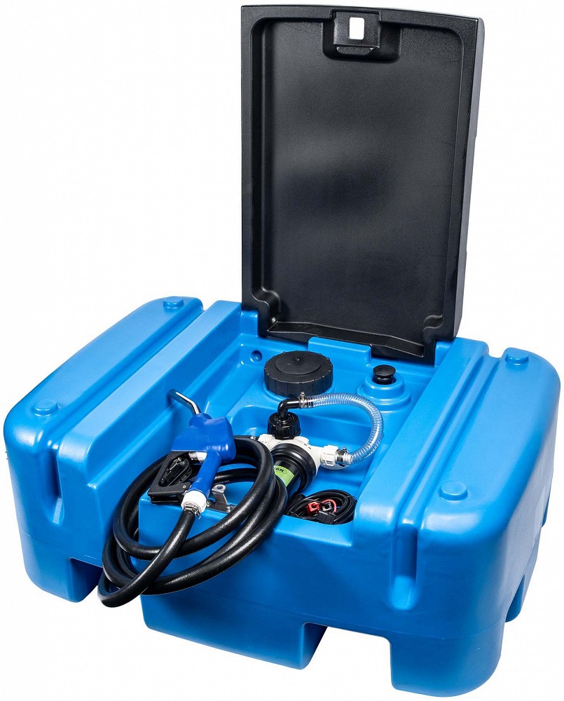 Adblue (AUS32) tankur paagiga 200 l, 12 V, automaatpüstol 1100×800×720 mm