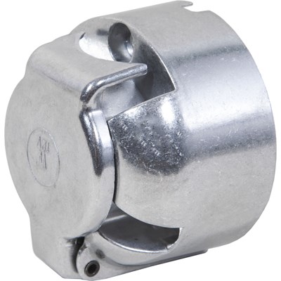 Haagise pistikupesa ALU 7-PIN 6/12V