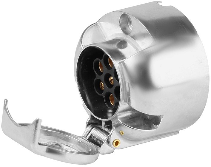 Haagise pistikupesa ALU 7-PIN 12 V