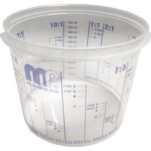Värvi mõõteanum mipa 0.75 l (2:1, 3:1, 4:1, 5:1)
