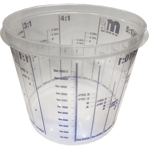 Värvi mõõteanum MIPA 1.4 l (2:1, 3:1, 4:1, 5:1)