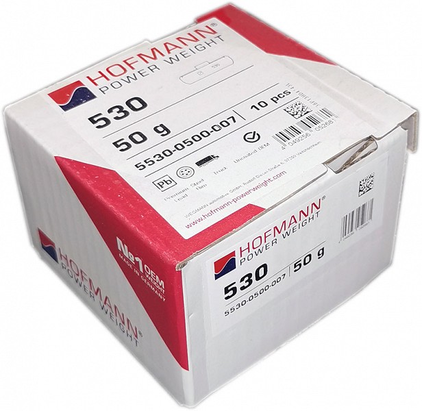 Veljetasak, 10×50G, PB, veoauto 22.5-26.5 (HOFMANN 530) karp