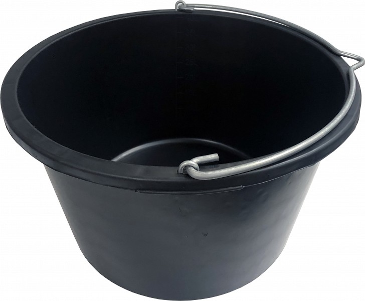 SEGUVANN/ÄMBER ümmargune sangaga 40 l plast must 290×495 mm