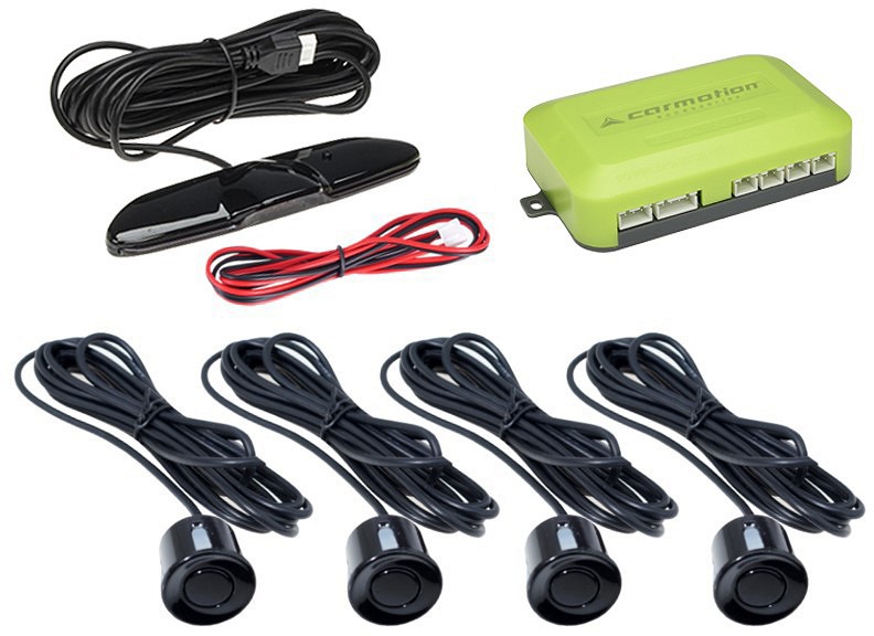 Parkimisandurite komplekt 4 andurit (MUST)+DISPLAY 12 V
