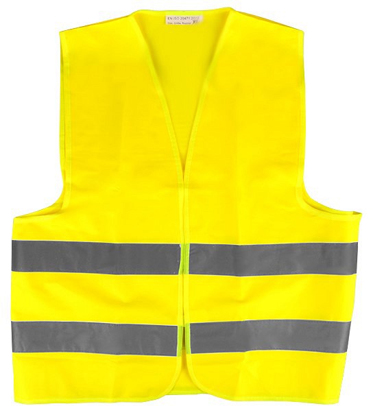 Helkurvest kollane XL