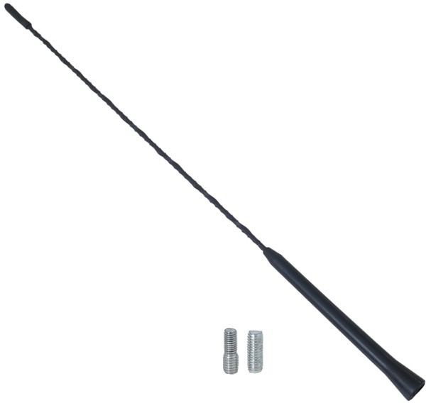 Antenni vars 41 cm, keere 6 mm, adapterid 5 mm+6 mm