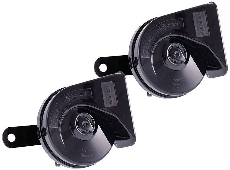 Signaal "tigu" must 12 V 118DB 85 mm homologeeritud E9 2 tk