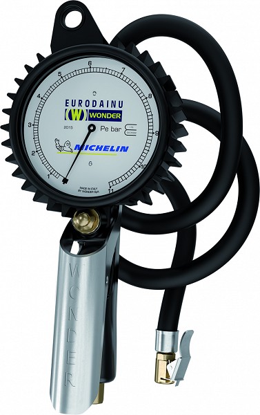 Rehvipumpamise püstol 0.7-11 bar 2015 EEC eurodainu, voolik 1.5M (michelin) bspt