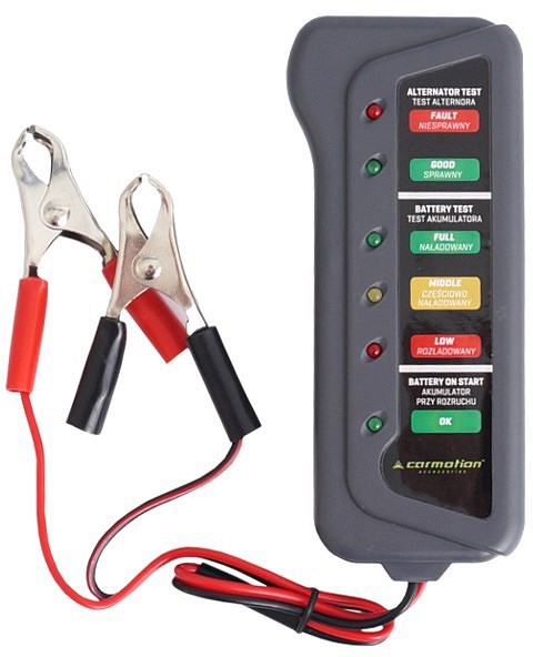 AKU JA generaatori tester 12 V