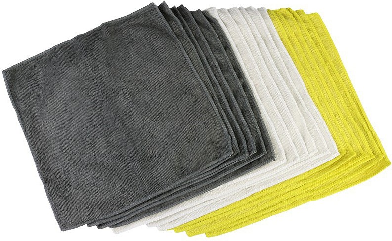 Mikrofiiber puhastuslapid 30×30 cm 18 tk