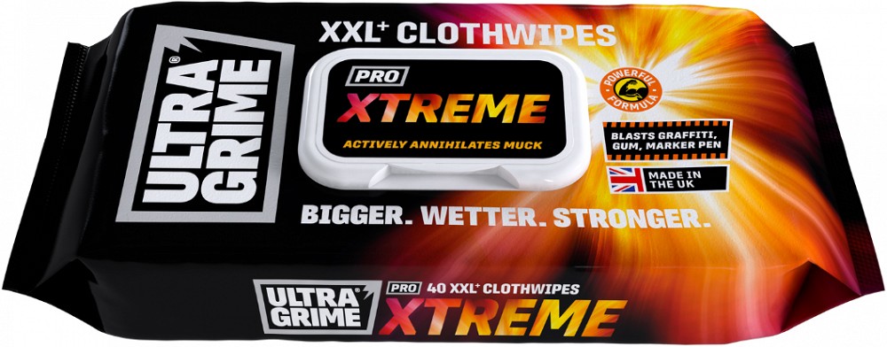 ULTRAGRIME PRO xtreme puhastuslapid 40 tk/PAKK