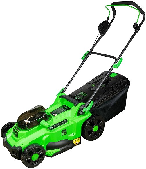 20V+20V/40V AKU muruniiduk 800 W, lõikelaius 37 cm, harjavaba, kere