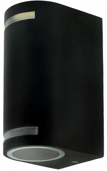 230 V välisvalgusti seinale quazar 9 must GU10 mA×2×11W 150×70×90 mm IP44