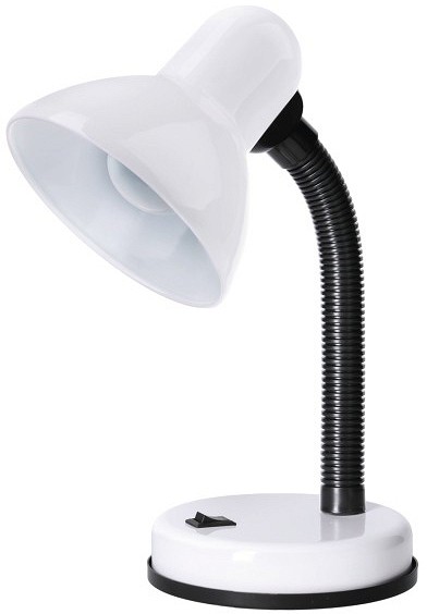 230 V laualamp MA×40W valge (ideaalne LED valgusallikale) E27 H330
