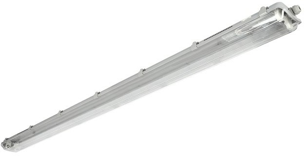 230 V LED valgusti hermetic T8 2×150 115×1580 mm ABS (LED toruta) IP65