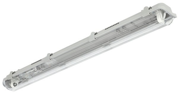 230 V LED valgusti hermetic T8 1×60 68×675 mm ABS (LED toruta) IP65