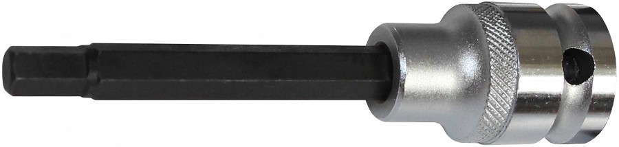 1/2" pikk padrunotsik kuuskant 7 mm, 100 mm