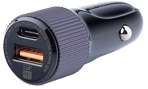 Sigaretisüütaja pesasse kiirlaadija USB/USB-C 3A/MA×36W, 12V/24V