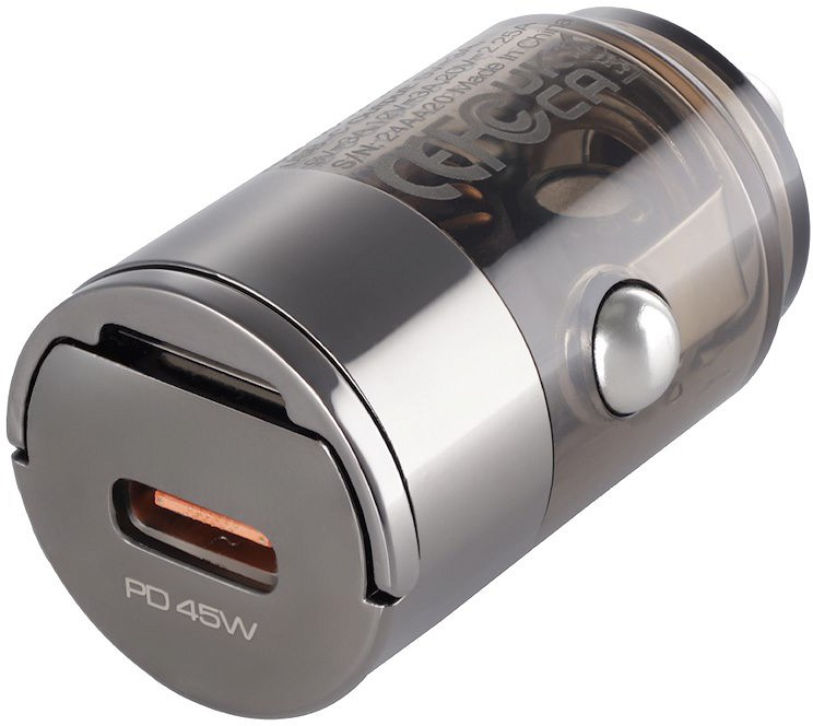 Sigaretisüütaja kiirlaadija nano USB-C PD MA×45W, 12V/24V