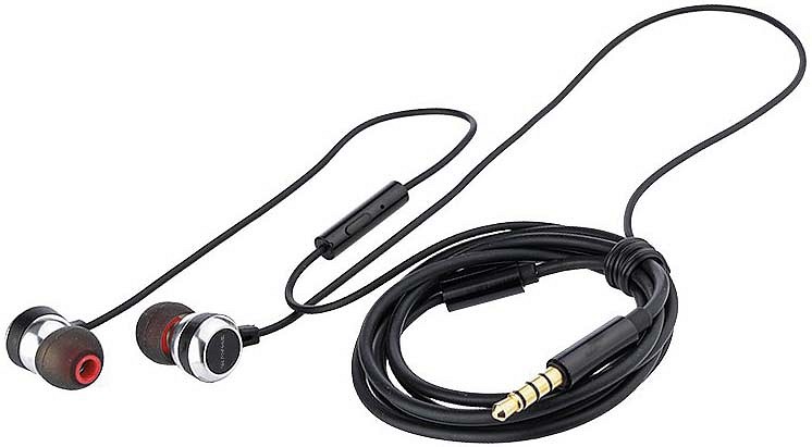 Juhtmega kõrvasisesed KÕRVAKLAPID+MIKROFON, AU×3.5 mm