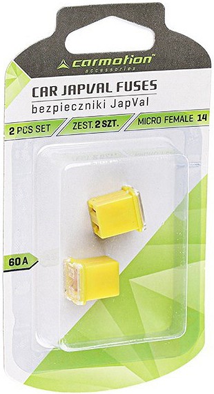 Kaitse japval micro female 14 60 A 2 tk blister