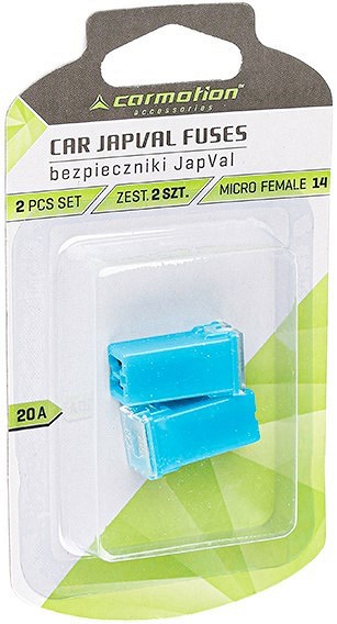 Kaitse japval mini female 14 20 A 2 tk blister