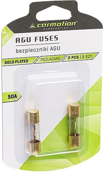 Klaaspulkkaitse AGU 10.3×38 mm 50 A 2 tk blister