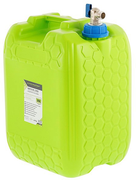 Veekanister plast 20 l (pealt) metallist kraaniga